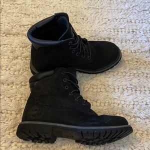 Black Timberland Boots